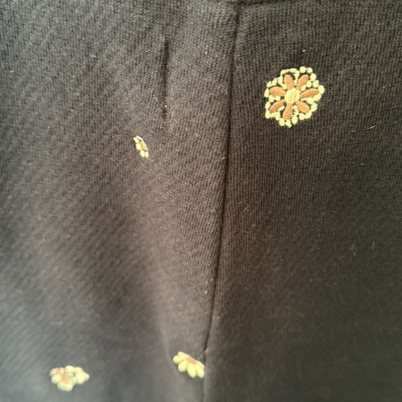 Madewell Airyterry Floral Embroidered Tapered Sweatpants Stitched-Pocket Edition - Picture 7 of 14